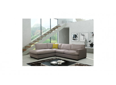 Designer Sofa Ecksofa Stoffsofa System Sofa Textil Samt Eckcouch Couch NEU