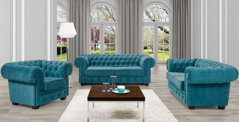 Sofagarnitur Sofa Couch Garnitur mit Bettfunktion Couchgarnitur Polster 3+1+1