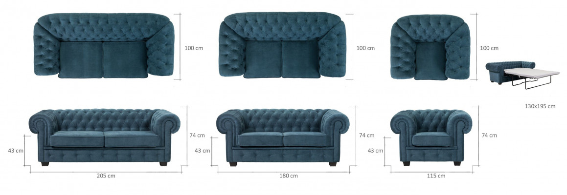 Sofagarnitur Sofa Couch Garnitur mit Bettfunktion Couchgarnitur Polster 3+1+1