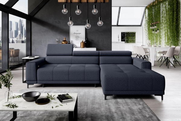 Eck Design Modern Sofa Sofas Ecksofa L Form Stoff Couch Wohnlandschaft Couchen