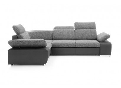 Design Ecksofa Couch Leder Polster Multifunktion Sofas Wohnlandschaft