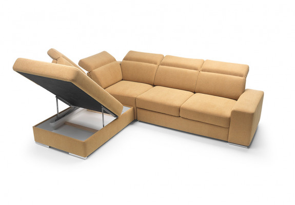 Ecksofa L-form AVANT Eckcouch mit Schlaffunktion Couch Ecksofa Wohnlandschaft