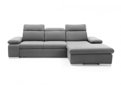Ecksofa L-form Grau Ecksofa Eckcouch mit Bettkasten Sofa Wohnlandschaft Sofas