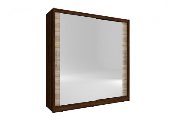 Schlafzimmer Spiegel Schwebe Türen Schrank 200cm Kleider Schränke Schiebetüren