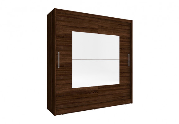 Mehrzweck Schrank 200cm Aufbewahrungs Regale Kleiderschrank Garderobe