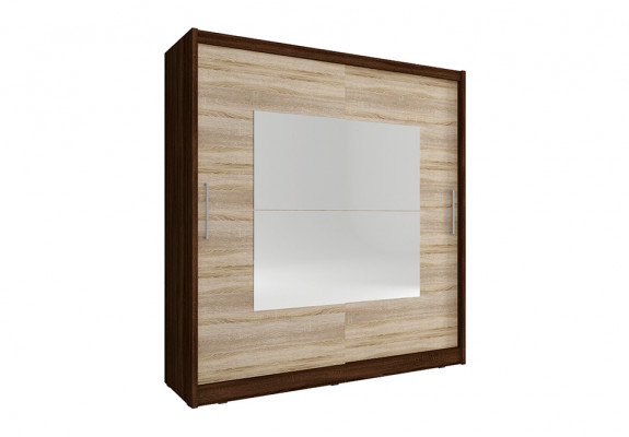 Mehrzweck Schrank 200cm Aufbewahrungs Regale Kleiderschrank Garderobe