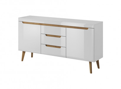 Moderne Holz Kommode Sideboard Kommoden Wohnzimmerschrank 160cm