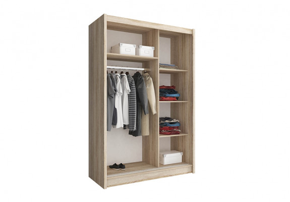 Mehrzweck Regale 130cm Schrank Regal Aufbewahrungs Kleiderschrank