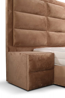 Luxus Schlafzimmer Set Nachttisch Bett 2tlg.Komplett Set Design Einrichtung Neu