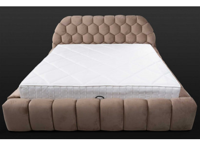 Designer Bett Schlafzimmer Betten Textil Hotel Luxus Polster Luxus