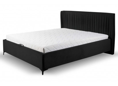 Hotelbett Luxus Design Betten Polster Holz Textil Schlafzimmer 180x200 Neu