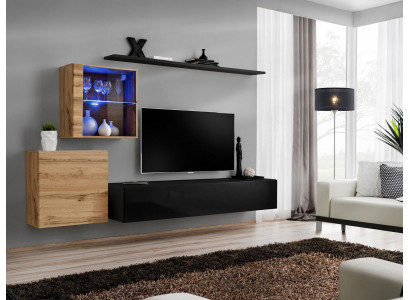 Luxus Möbel Wand Schrank Modern Einrichtung Wohnzimmermöbel Neu