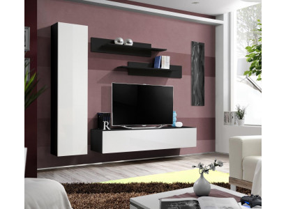 Luxus Wohnwand Designer Einrichtung Wohnzimmermöbel Wandschrank Regale Neu