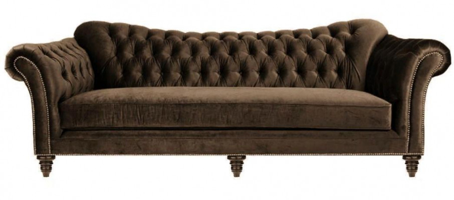 Blaue Chesterfield Wohnzimmer Modern Design Couchen Sofa Designer Möbel Stoff
