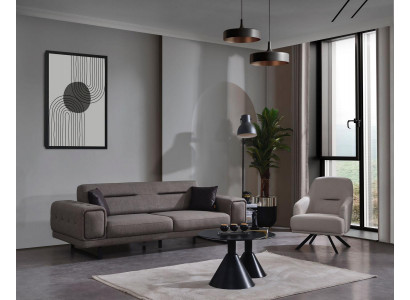 Luxus Sofa Set 2tlg Sessel Luxus Sofa Couch Dreisitzer Wohnzimmer Einrichtung