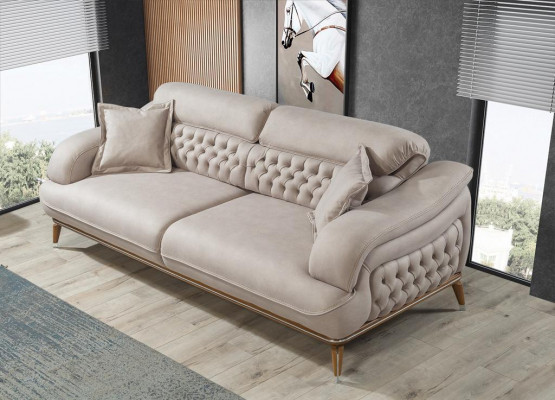 Wohnzimmer Sofa Dreisitzer Designer Einrichtung Luxus Sofas Modern Möbel