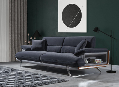 Wohnzimmer Sofa Dreisitzer Polstermöbel Couch Einrichtung Textil Möbel Neu