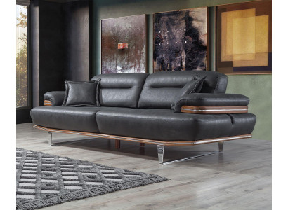 Wohnzimmer Sofa Couch Modern Dreisitzer Modern Polster Sitz Designer