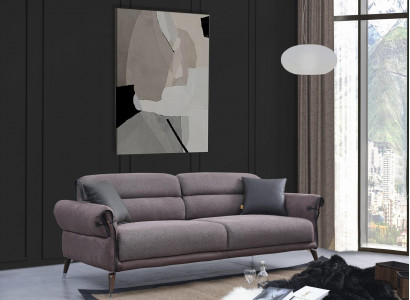 Wohnzimmer Sofa Couch Dreisitzer Luxus Polstermöbel Einrichtung Textil Möbel