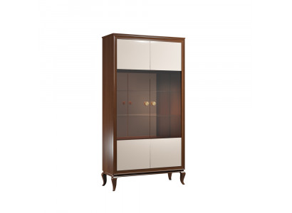 Luxus Vitrine Wohnzimmer Möbel Schrank Glas Vitrinen Designer Schränke Kommode