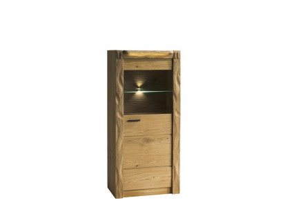 Wand Schrank Schränke Vitrine Glas Design Hoch Holz Vitrinen Wohn Zimmer Möbel
