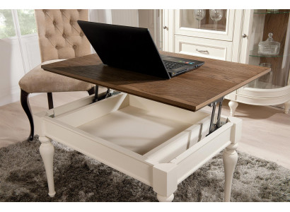 Multifunktion Couch Sofa Tisch Holz Kaffee Beistell Tische Design Wohnzimmer Neu