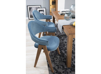 Luxus Design Polster Massiv Holz Stuhl Stühle Sitz Lehn Büro Office Esszimmer