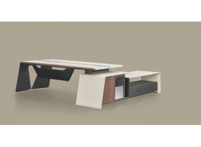 Eckschreibtisch Büro Chef Einrichtung Zimmer Möbel Design Schreibtische