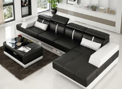 Ecksofa Wohnlandschaft Couch Polster L Form Garnitur Eck Couchen XXL Sofas