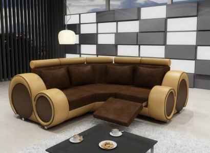 Ecksofa Sofa Couch Polster Wohnlandschaft Textil Eck Sofas Garnitur Stoff BER-X