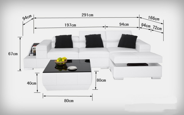 Ledersofa Sofa mit USB Wohnlandschaft Ecksofa Eck Garnitur Design Modern K5006D