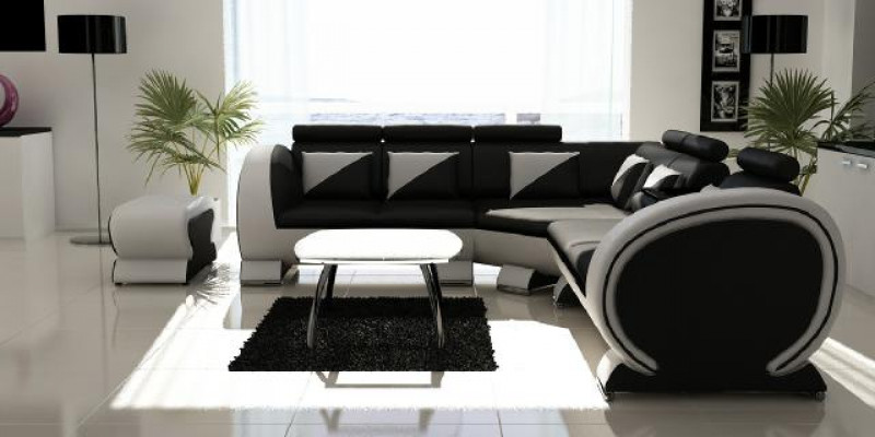 Designer Ecksofa Couch Sofa Polster Garnitur Lounge Sofas Couchen Wohnlandschaft