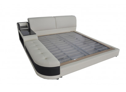 Designer Polsterbett für Schlafzimmer aus hochwertigen Materialien