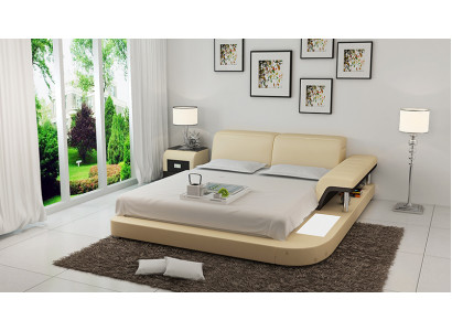 Designer Bett Polsterbett Luxusbett Doppelbett Ehebett Betten 140/160/180 cm