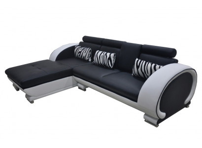 Eck Sofa Leder Couch Eck Garnitur Wohn Ecke Landschaft L Form Polster Neu Design