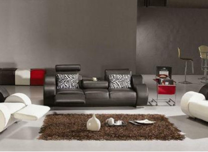 LEDERSOFA LEDER COUCH 3+2+1 SITZER POLSTERGARNITUR DESIGNER SOFA NEU GARNITUR !!