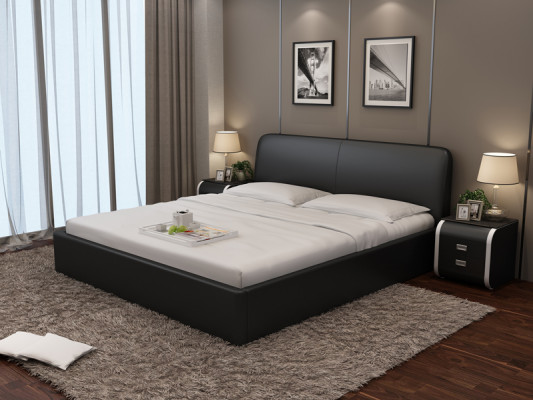 Designer Bett Polsterbett Luxusbett Doppelbett Ehebett Betten 140/160/180 LB8836