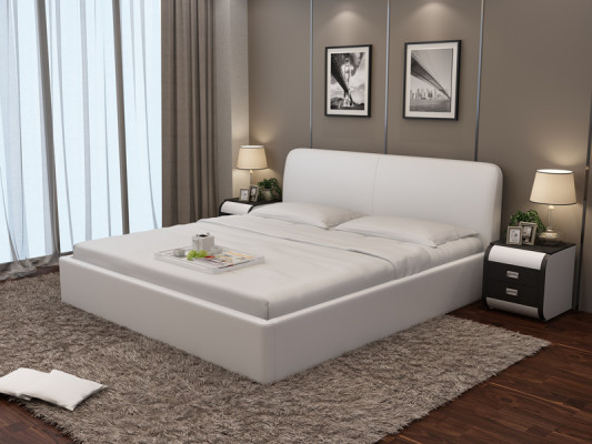 Designer Bett Polsterbett Luxusbett Doppelbett Ehebett Betten 140/160/180 LB8836