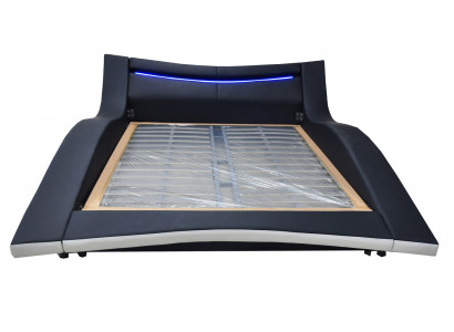 Luxus Design Leder Doppel Hotel Bett Gepolstertes Ehe Moderne Betten Gestell Neu