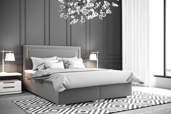 Boxspring Bett Hotel Doppel Bett Luxus Betten Polster 90/100/120/160/180x200cm