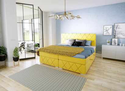 Bett Komplett Set Doppel Matratze Boxspring Topper Betten Funktion Kasten