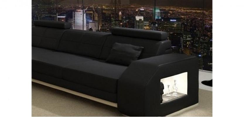 Ledersofa Sofagarnitur 3+2+1 Leder Couch Polster Sitz Designer Garnitur JarksonS