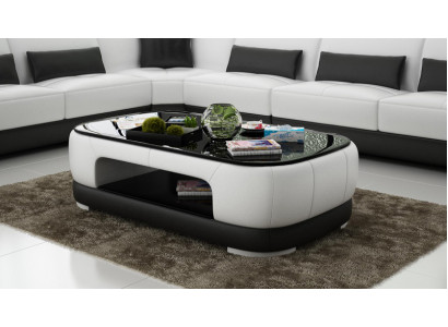 Gepolsterter Couchtisch Tisch Couchtische Glastisch Beistelltisch