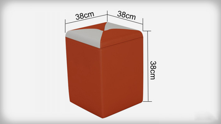 Design Polster Hocker Fußhocker Ottomane Sitz Chaise Gepolstert FT006