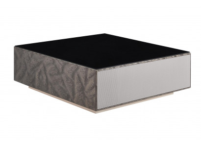 Couchtisch Schwarz Neu Kreative Glas Modern Design Möbel Luxus Wohnzimmer Holz