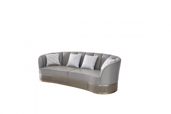 Klassische Designer Couch Polster Sofa Garnitur 3+1+1 Sitzer Couchen