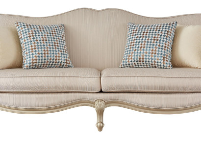 Sofagarnitur Luxus Set 3+1+1 Sessel Italienische Möbel Sitzer Couch Garnitur