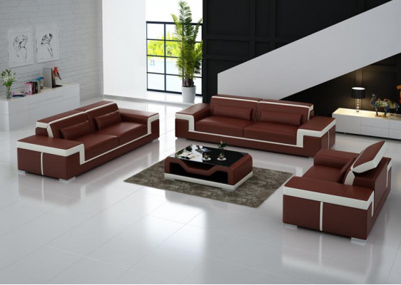 Sofagarnitur Moderne Wohnzimmer Couch Sofa Sitz Garnitur 3+2+1 Komplett Set Neu