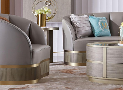 Sessel Designer Stuhl Polster Relax Stoff Textil Leder Lounge Club Einsitzer Neu