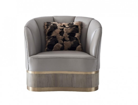 Sessel Designer Stuhl Polster Relax Stoff Textil Leder Lounge Club Einsitzer Neu